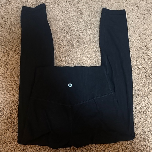 Lululemon High Rise Ribbed Align 25" - Picture 2 of 4